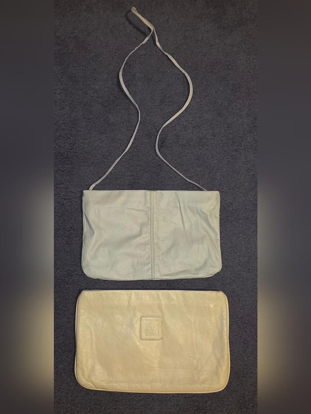 Vintage soft leather clutches bundle